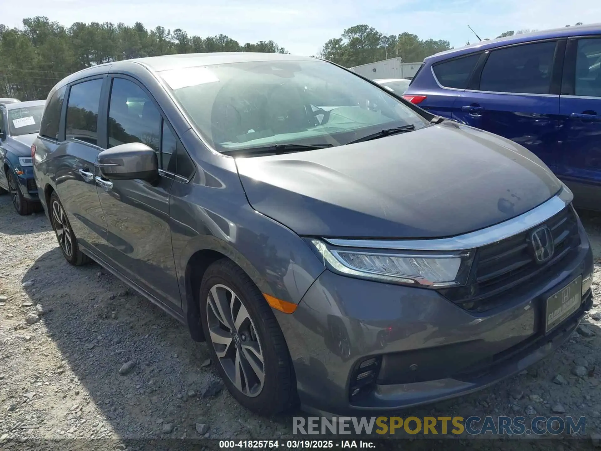 1 fotografías del automóvil dañado 5FNRL6H82RB031695 HONDA ODYSSEY 2024
