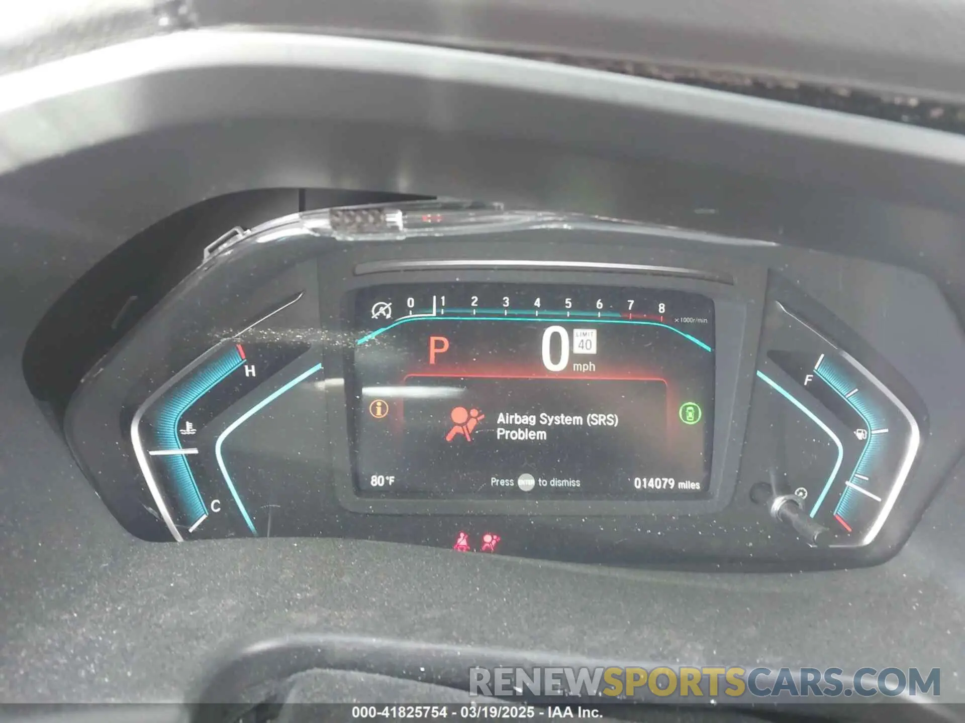 7 fotografías del automóvil dañado 5FNRL6H82RB031695 HONDA ODYSSEY 2024