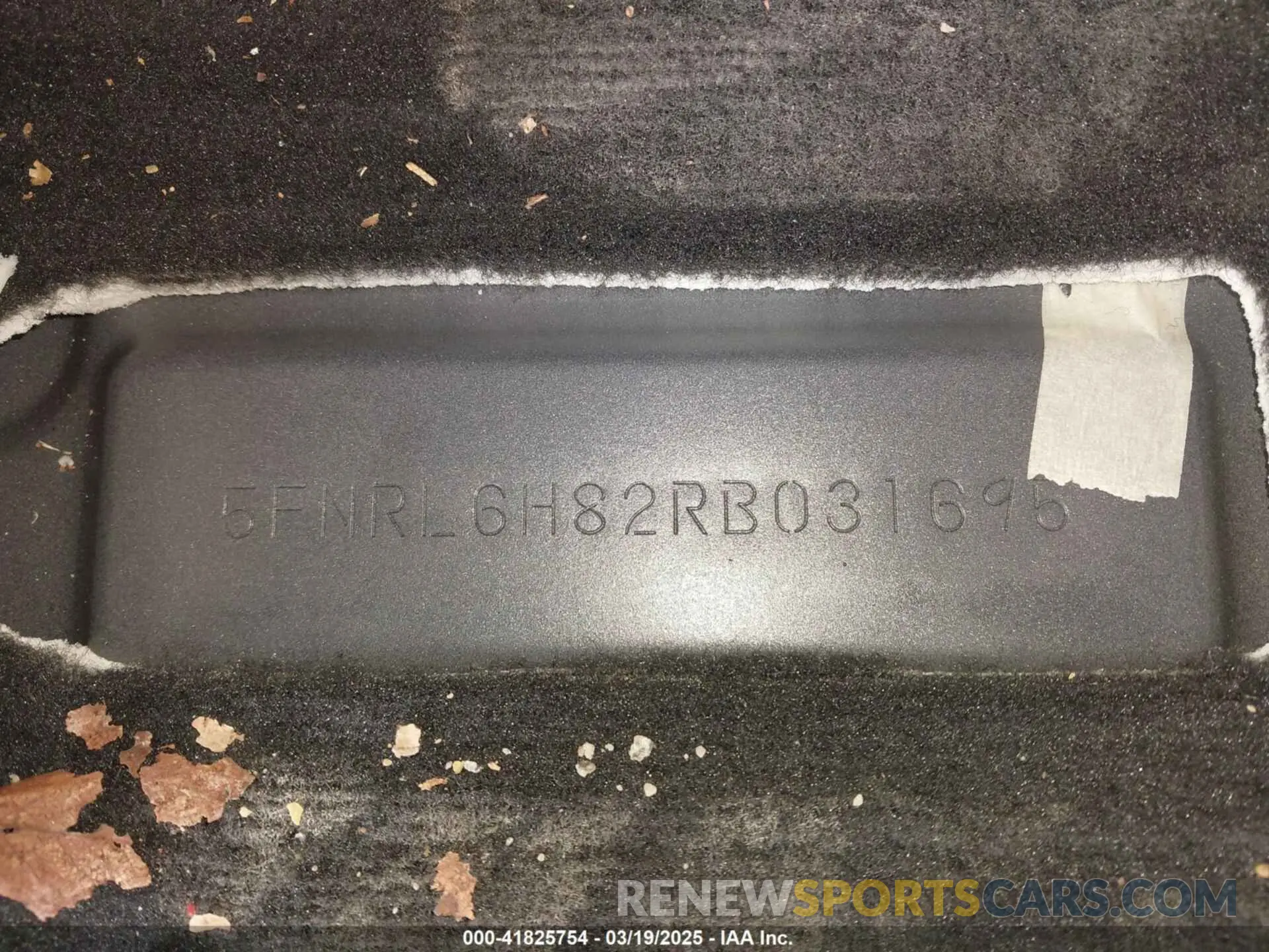 9 fotografías del automóvil dañado 5FNRL6H82RB031695 HONDA ODYSSEY 2024