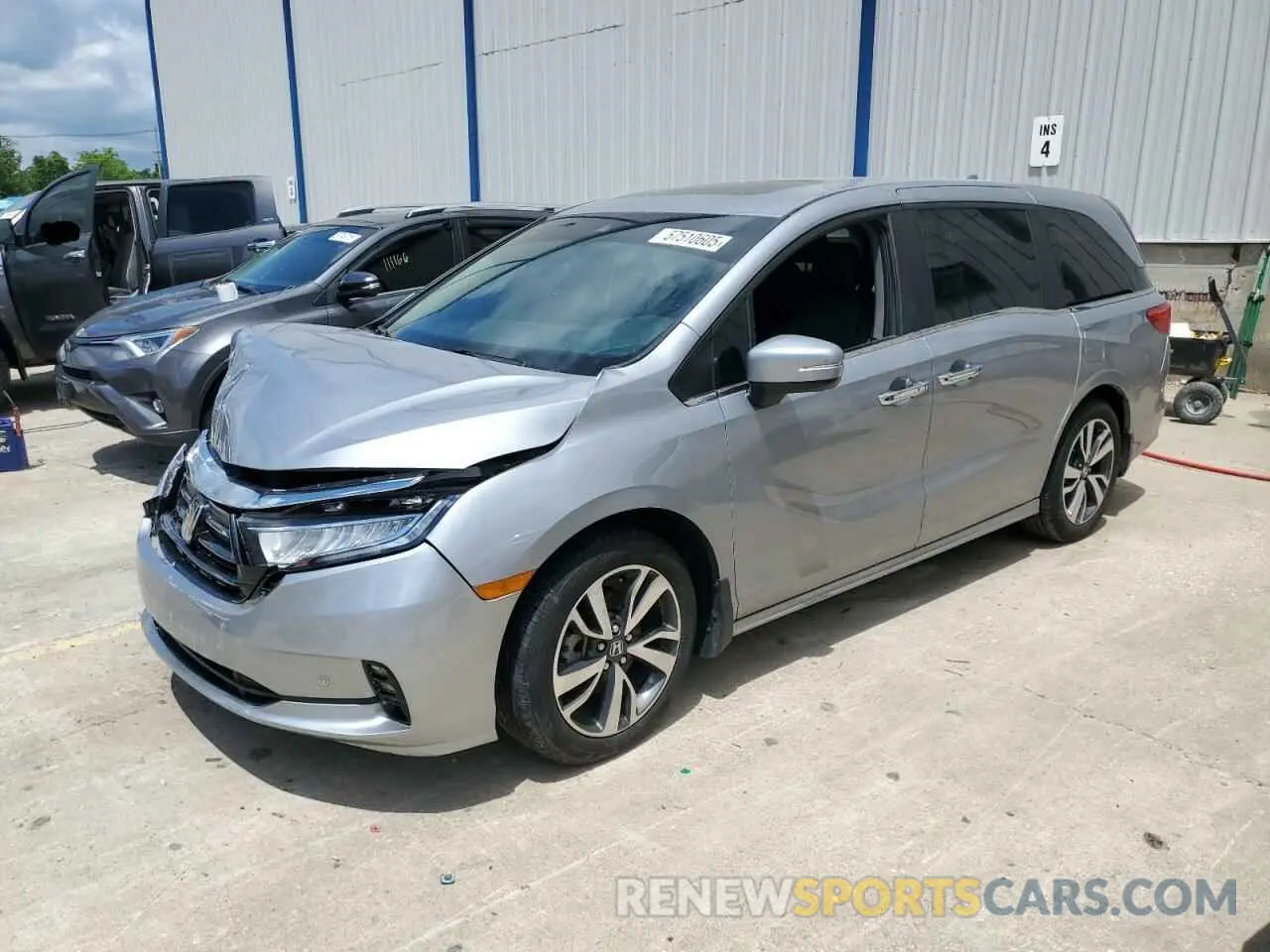 1 fotografías del automóvil dañado 5FNRL6H84RB030595 HONDA ODYSSEY 2024