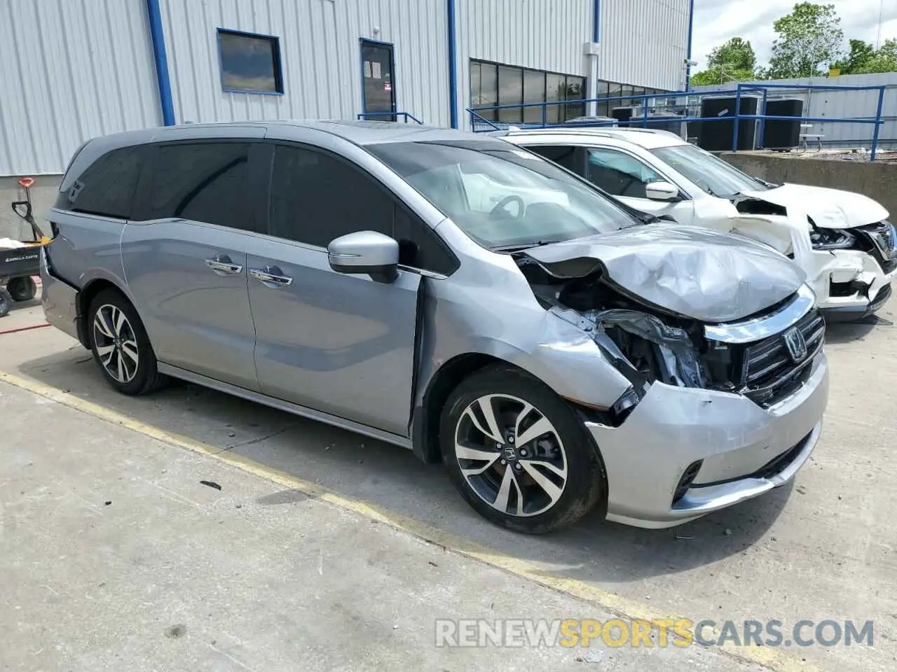 4 fotografías del automóvil dañado 5FNRL6H84RB030595 HONDA ODYSSEY 2024