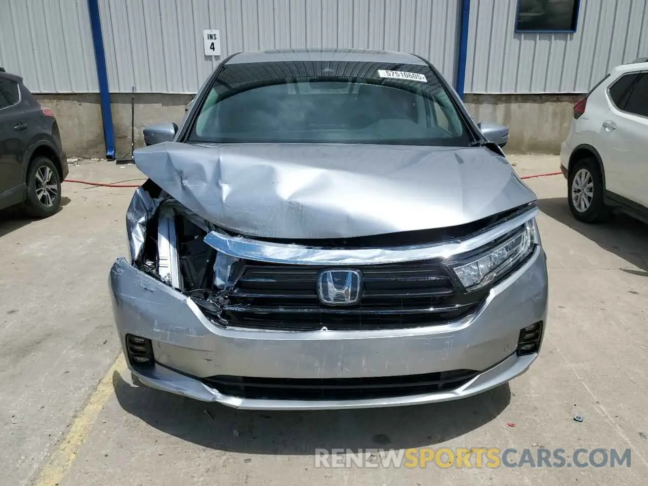 5 fotografías del automóvil dañado 5FNRL6H84RB030595 HONDA ODYSSEY 2024