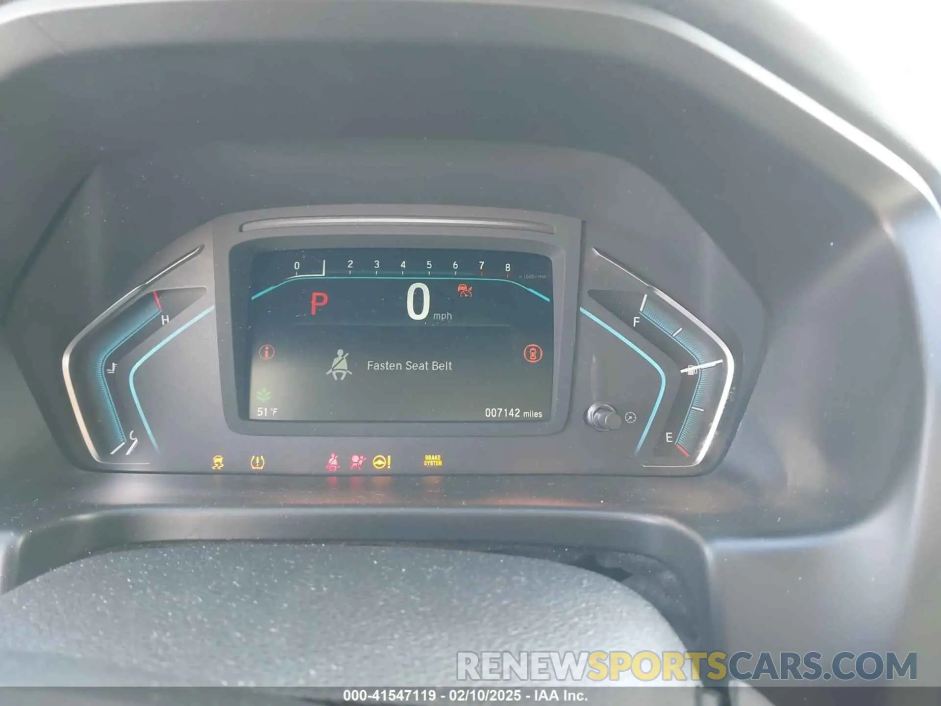 7 fotografías del automóvil dañado 5FNRL6H85RB074041 HONDA ODYSSEY 2024