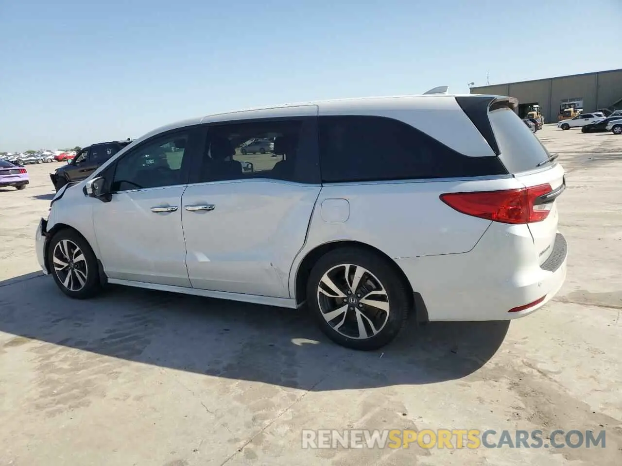 2 fotografías del automóvil dañado 5FNRL6H8XRB005636 HONDA ODYSSEY 2024