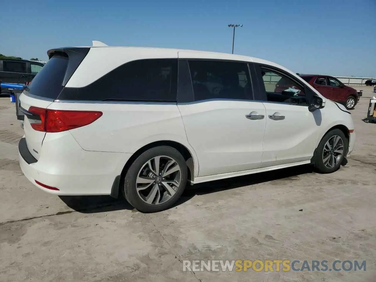 3 fotografías del automóvil dañado 5FNRL6H8XRB005636 HONDA ODYSSEY 2024