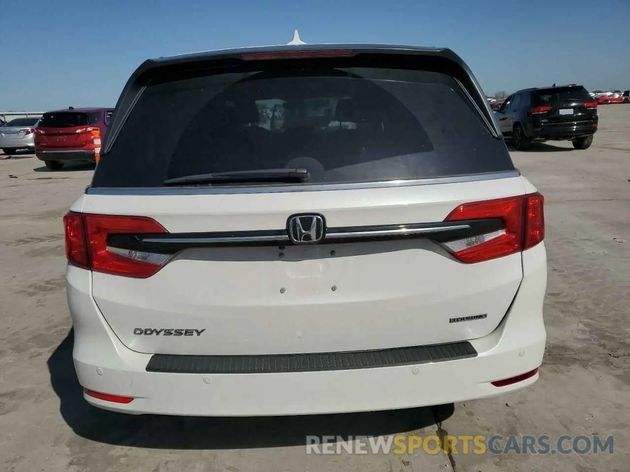 6 fotografías del automóvil dañado 5FNRL6H8XRB005636 HONDA ODYSSEY 2024