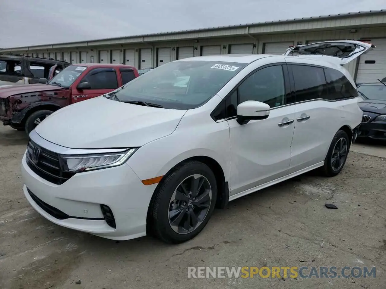 1 fotografías del automóvil dañado 5FNRL6H91RB034256 HONDA ODYSSEY 2024
