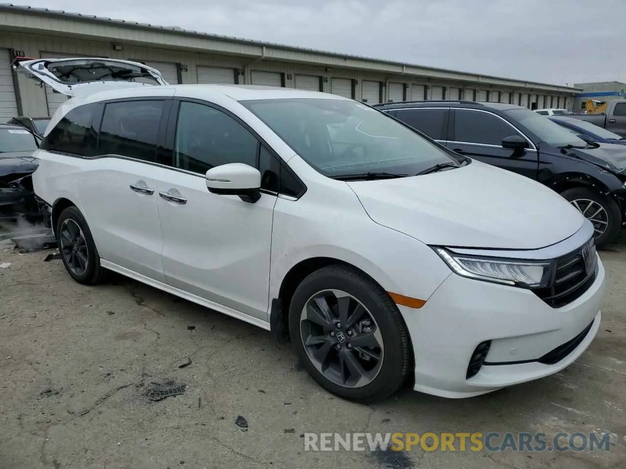 4 fotografías del automóvil dañado 5FNRL6H91RB034256 HONDA ODYSSEY 2024