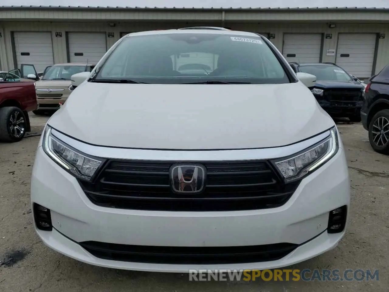 5 fotografías del automóvil dañado 5FNRL6H91RB034256 HONDA ODYSSEY 2024