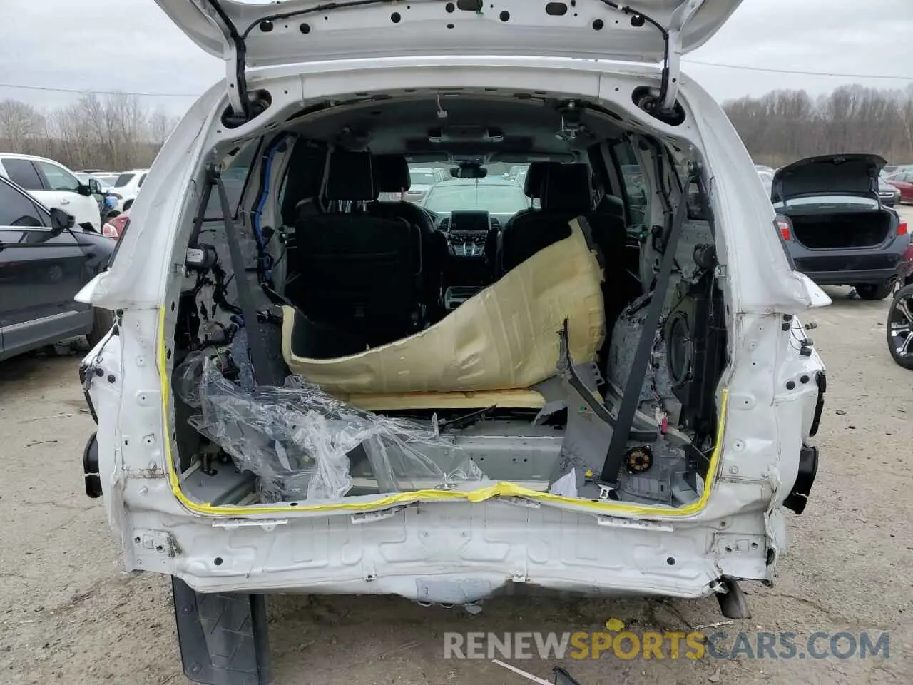 6 fotografías del automóvil dañado 5FNRL6H91RB034256 HONDA ODYSSEY 2024