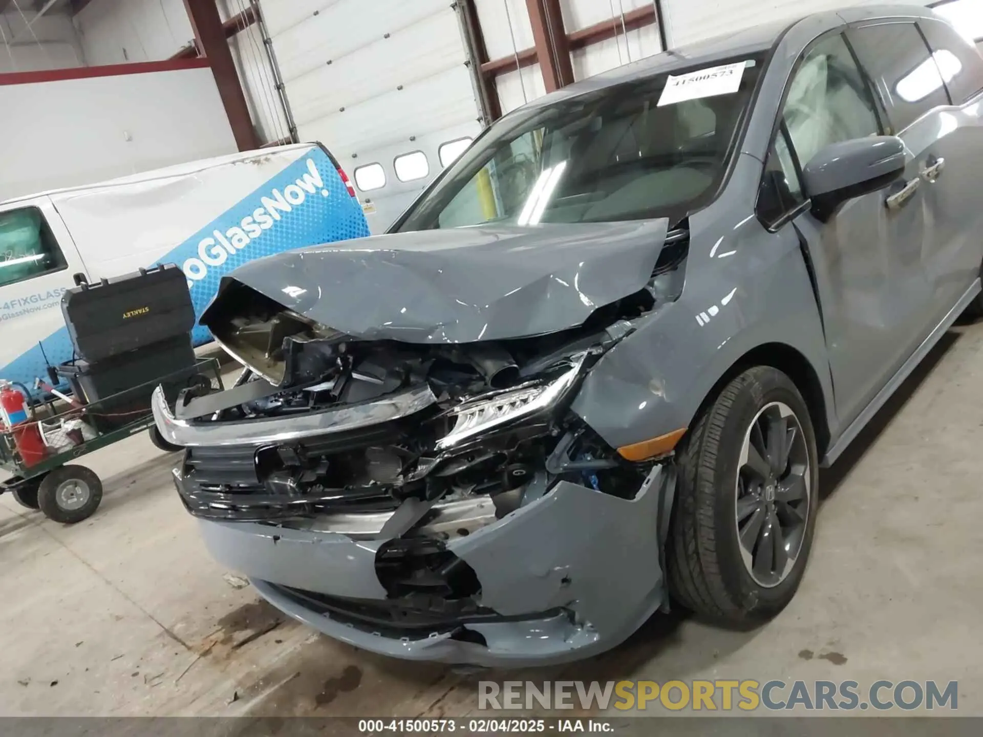 6 fotografías del automóvil dañado 5FNRL6H9XRB048821 HONDA ODYSSEY 2024