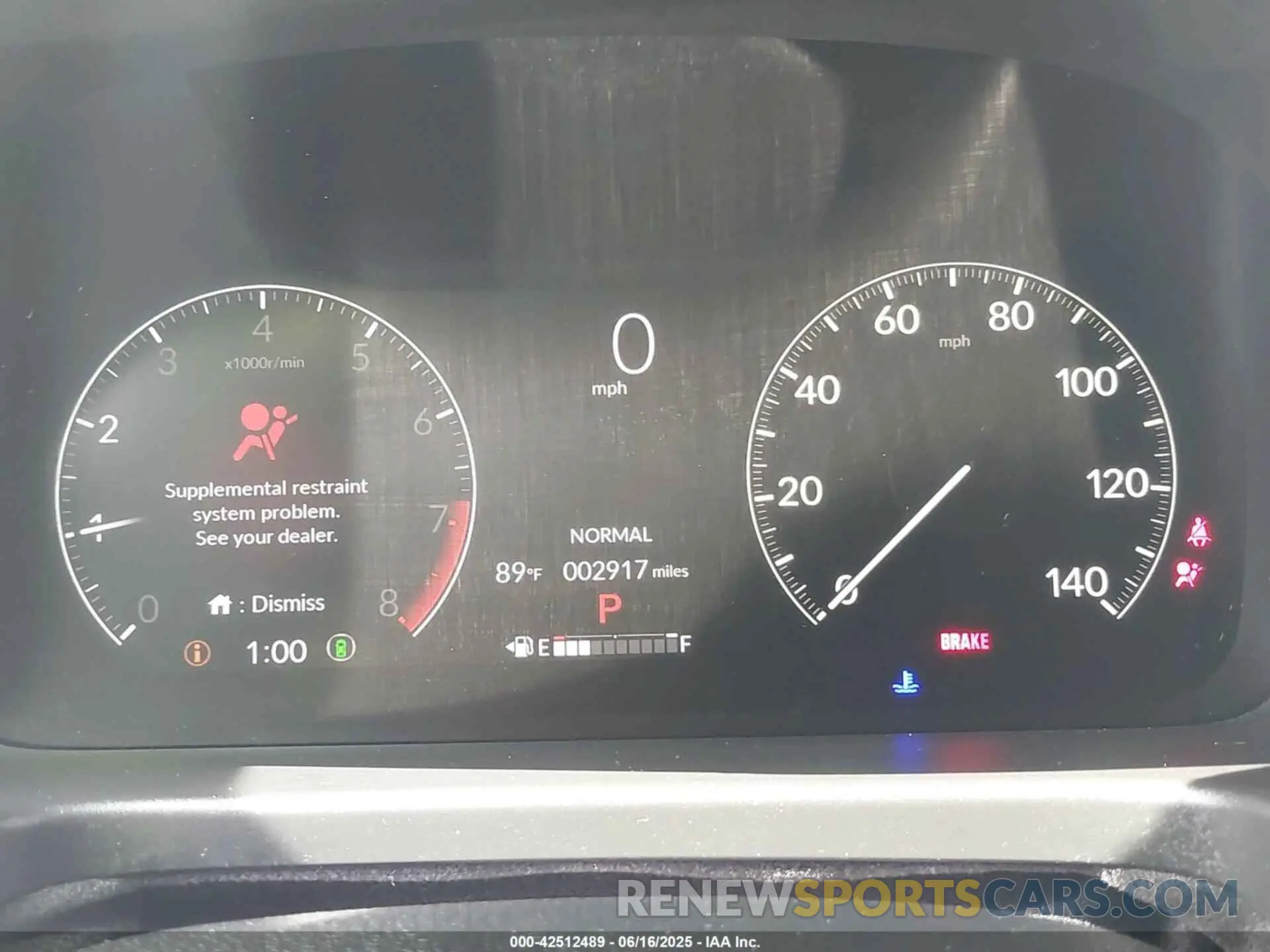 7 fotografías del automóvil dañado 5FNRL6H81SB026140 HONDA ODYSSEY 2025