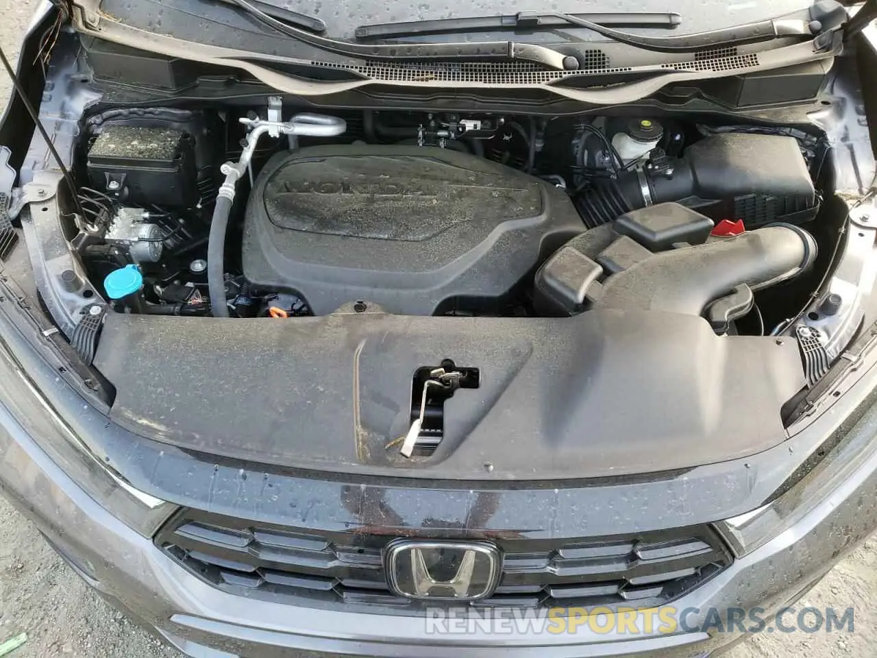 12 fotografías del automóvil dañado 5FNRL6H82SB008424 HONDA ODYSSEY 2025