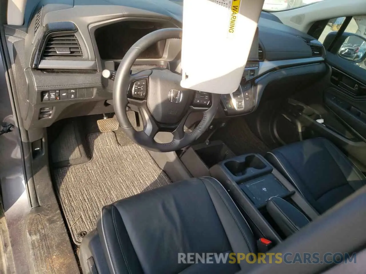 8 fotografías del automóvil dañado 5FNRL6H82SB008424 HONDA ODYSSEY 2025