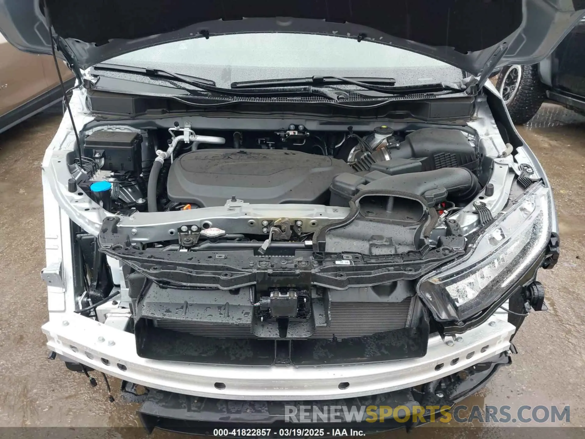 10 fotografías del automóvil dañado 5FNRL6H85SB028084 HONDA ODYSSEY 2025