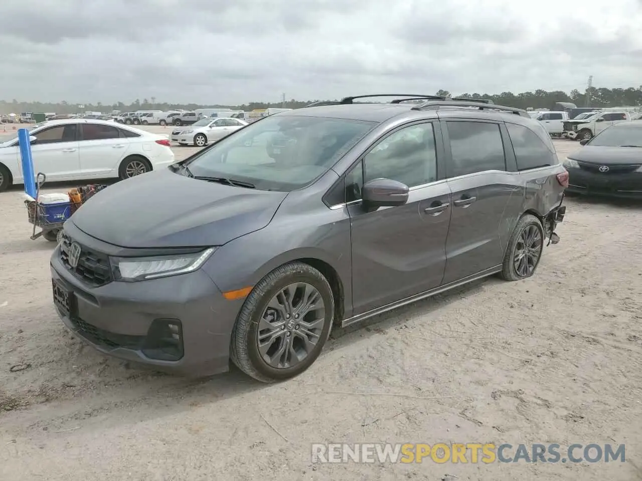 1 fotografías del automóvil dañado 5FNRL6H86SB011746 HONDA ODYSSEY 2025