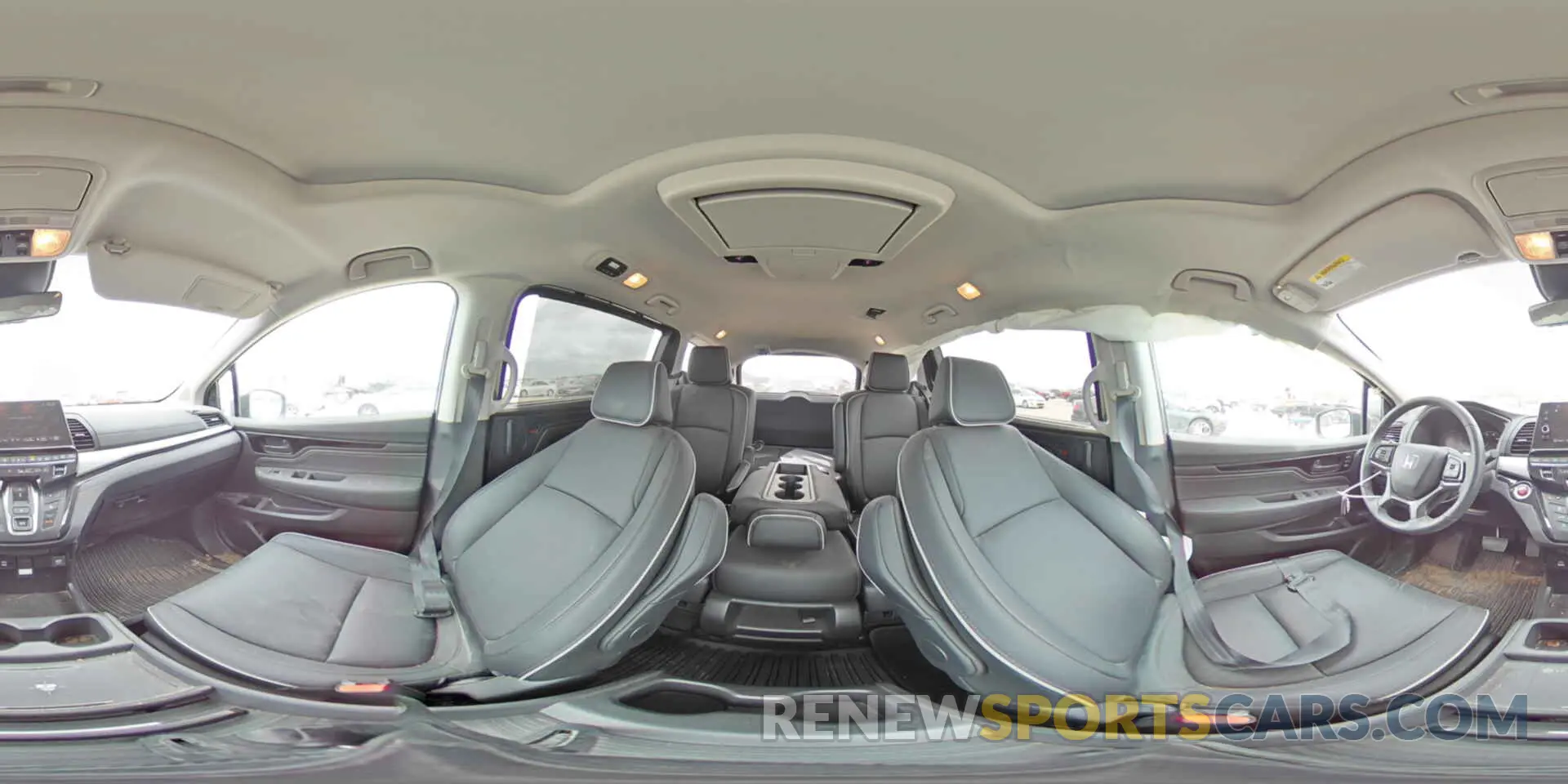 13 fotografías del automóvil dañado 5FNRL6H86SB011746 HONDA ODYSSEY 2025