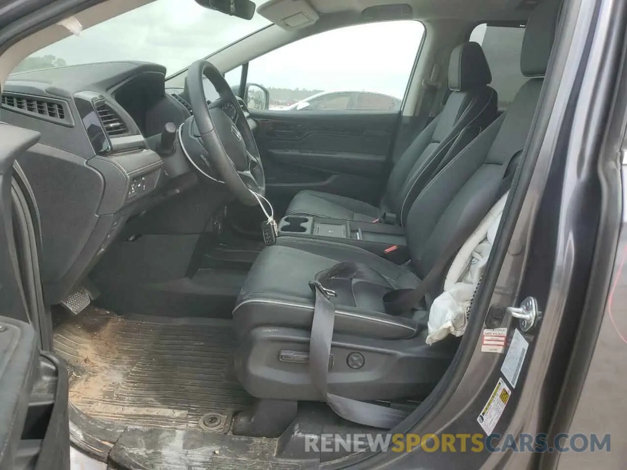 7 fotografías del automóvil dañado 5FNRL6H86SB011746 HONDA ODYSSEY 2025
