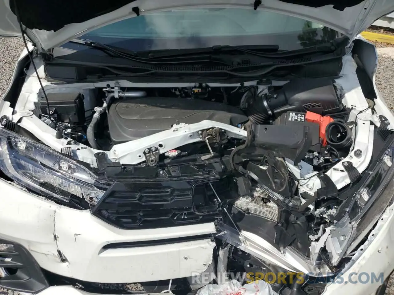 12 fotografías del automóvil dañado 5FNRL6H87SB001792 HONDA ODYSSEY 2025