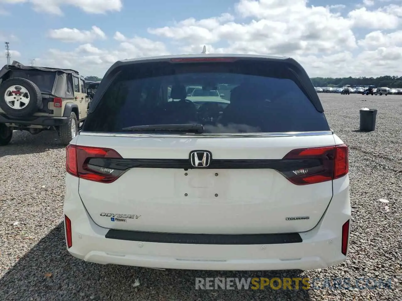 6 fotografías del automóvil dañado 5FNRL6H87SB001792 HONDA ODYSSEY 2025