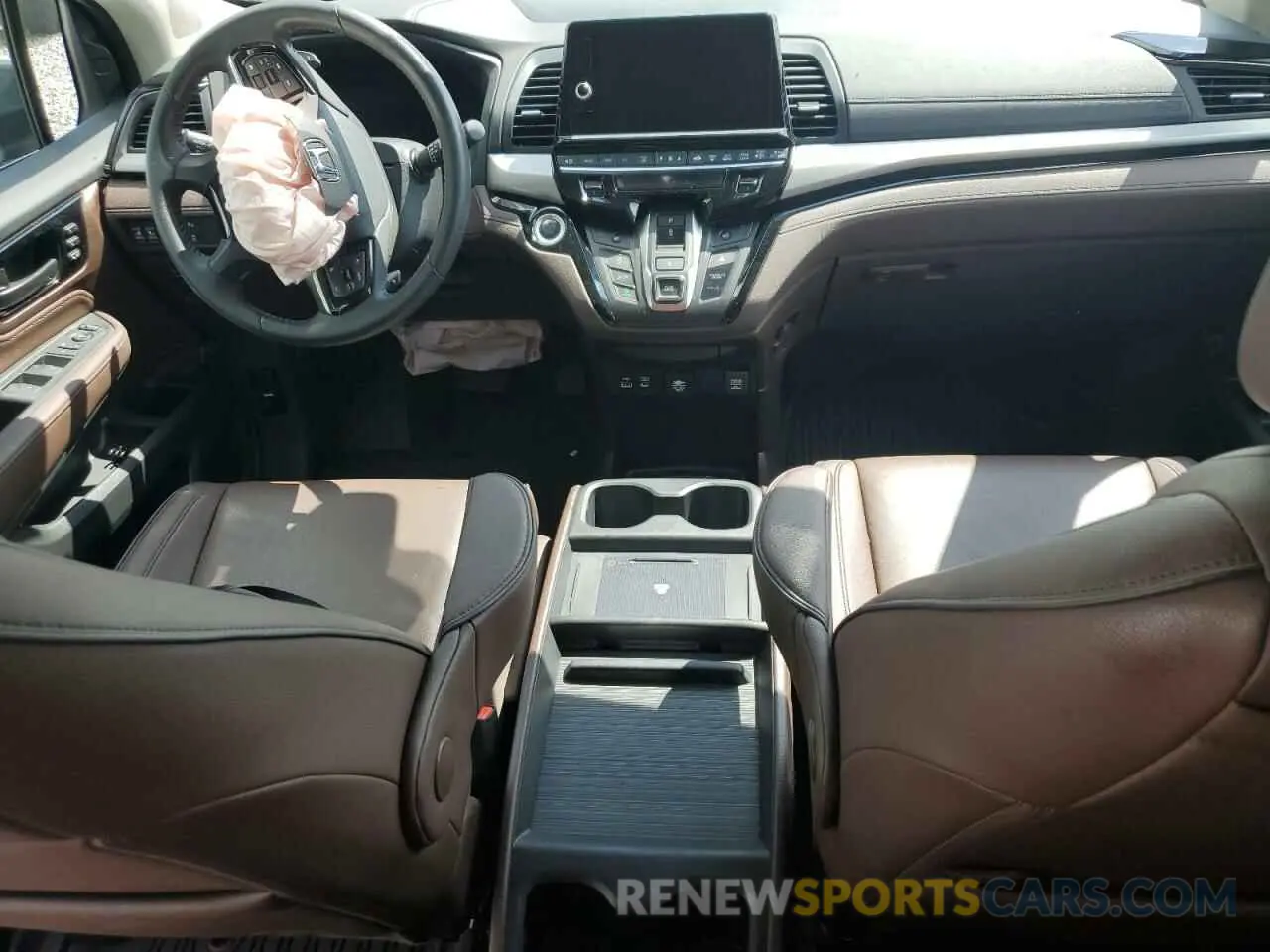 8 fotografías del automóvil dañado 5FNRL6H87SB001792 HONDA ODYSSEY 2025