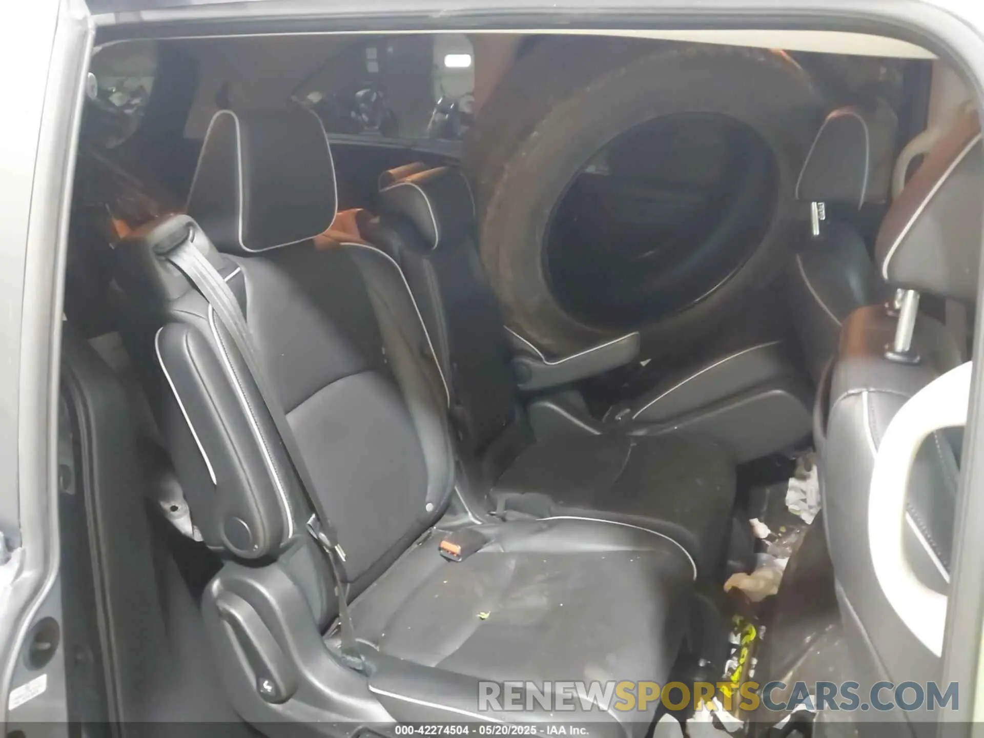 8 fotografías del automóvil dañado 5FNRL6H89SB015127 HONDA ODYSSEY 2025