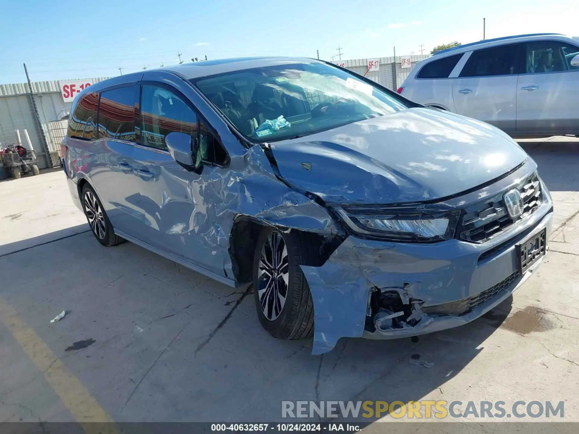 1 fotografías del automóvil dañado 5FNRL6H93SB006304 HONDA ODYSSEY 2025