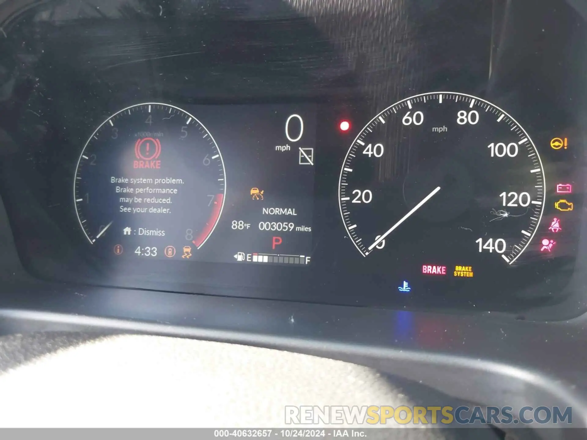7 fotografías del automóvil dañado 5FNRL6H93SB006304 HONDA ODYSSEY 2025