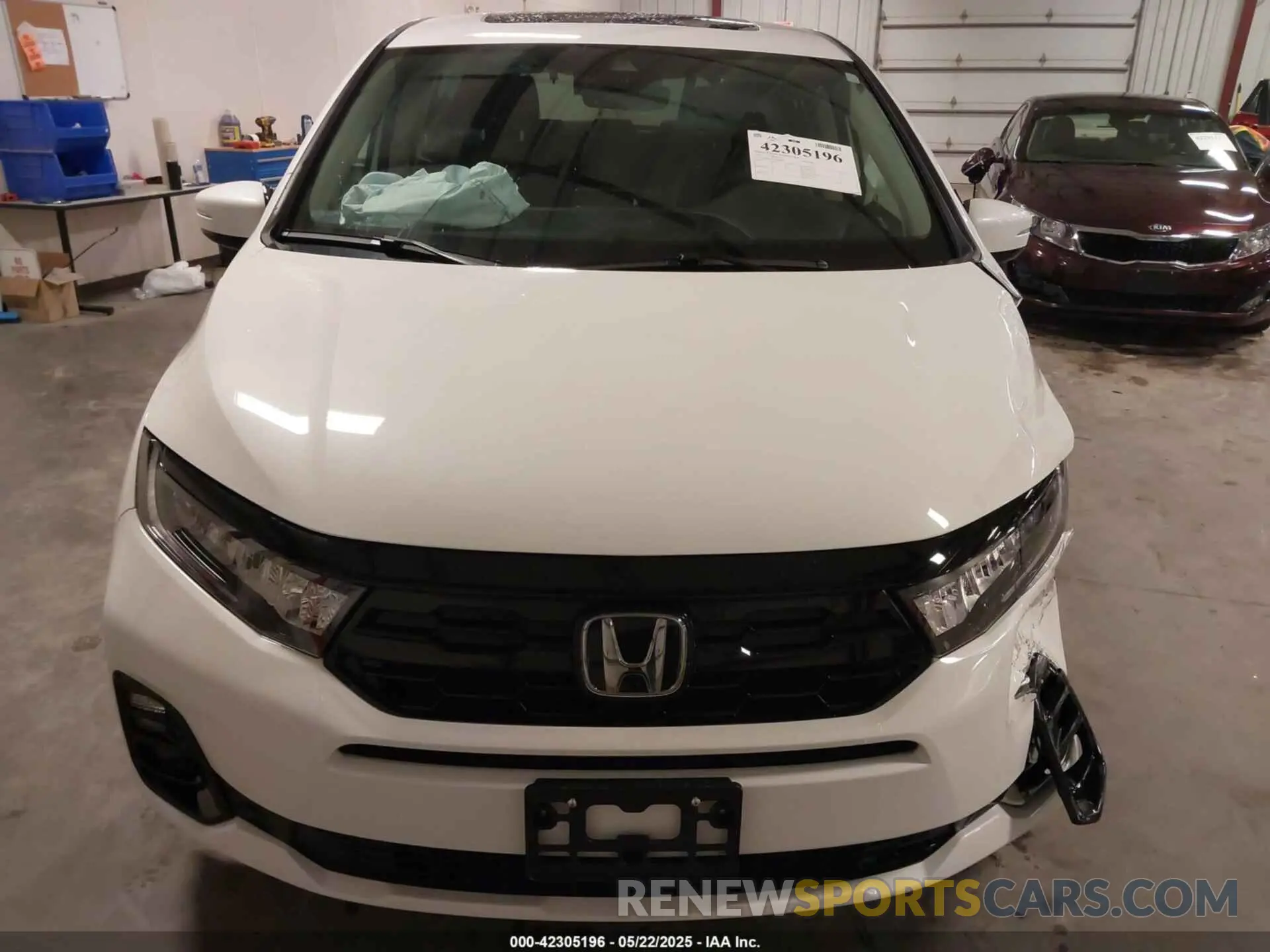 13 fotografías del automóvil dañado 5FNRL6H93SB008487 HONDA ODYSSEY 2025