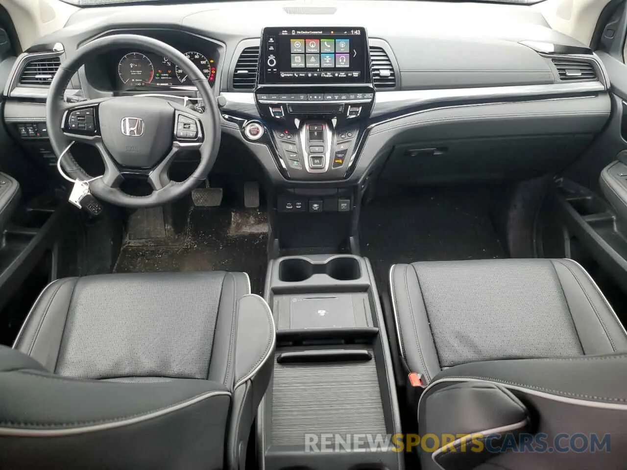 8 fotografías del automóvil dañado 5FNRL6H94SB022639 HONDA ODYSSEY 2025