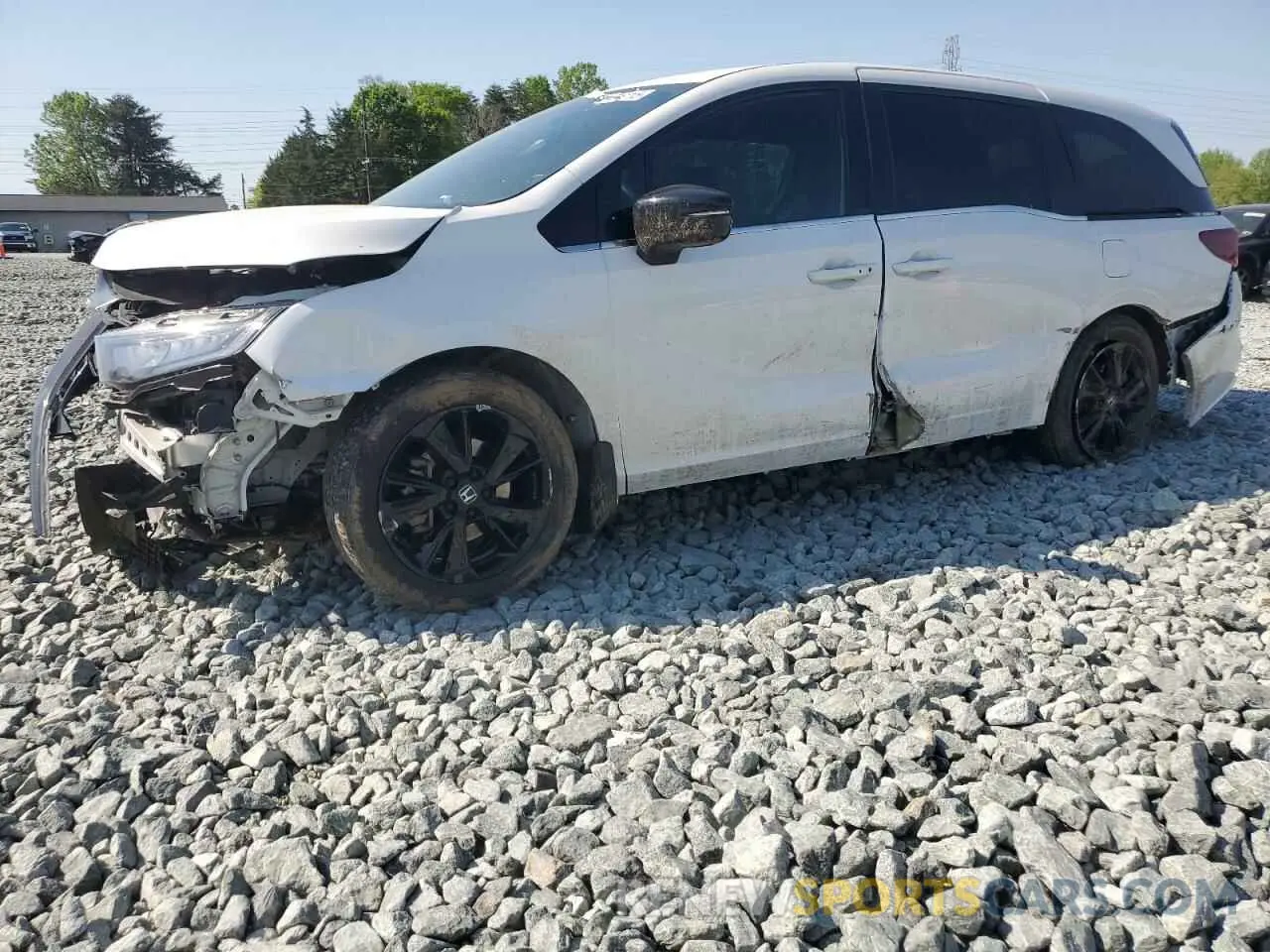 1 fotografías del automóvil dañado 5FNRL6H72PB056617 HONDA ODYSSEY SP 2023