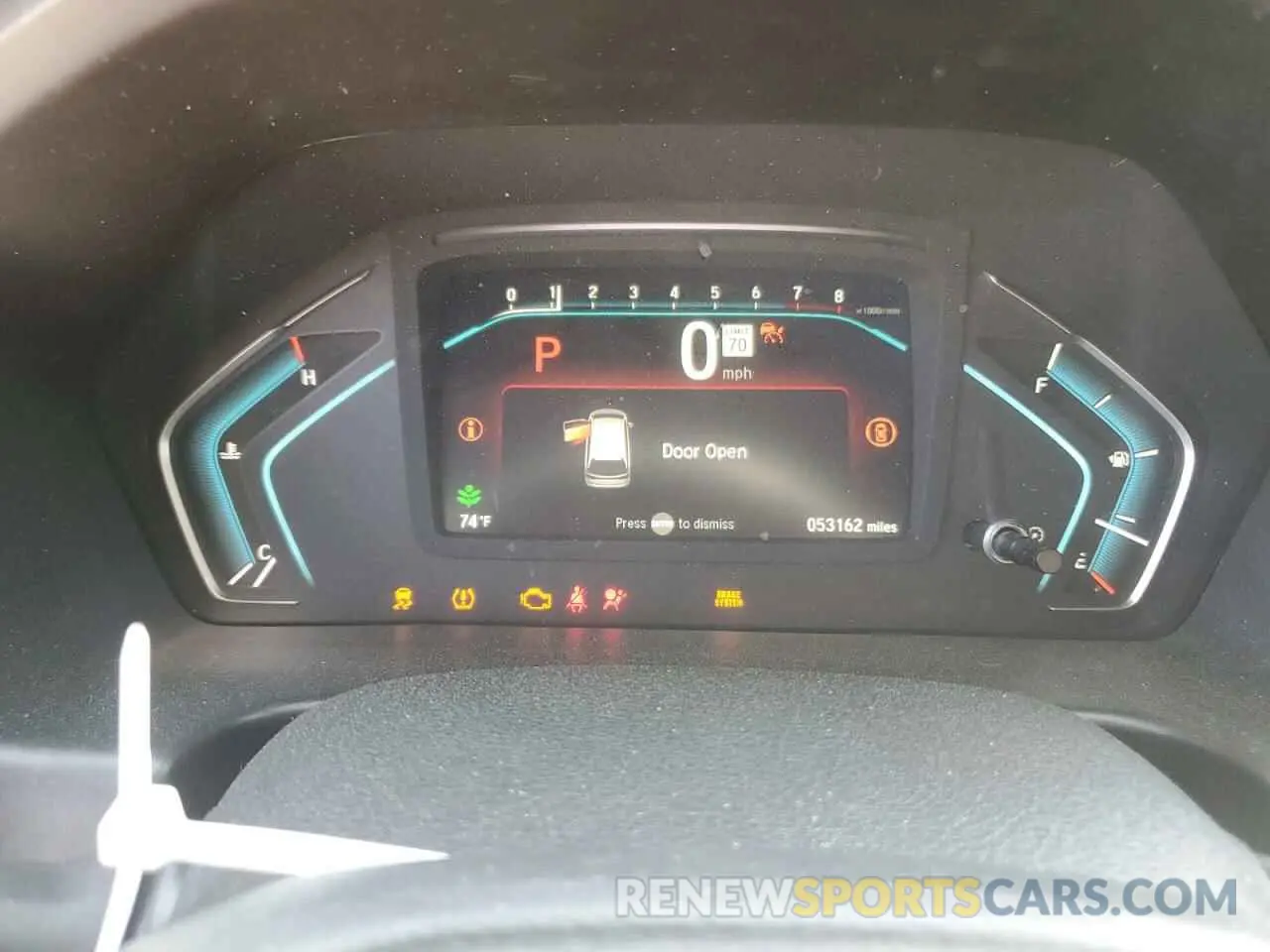 9 fotografías del automóvil dañado 5FNRL6H72PB056617 HONDA ODYSSEY SP 2023