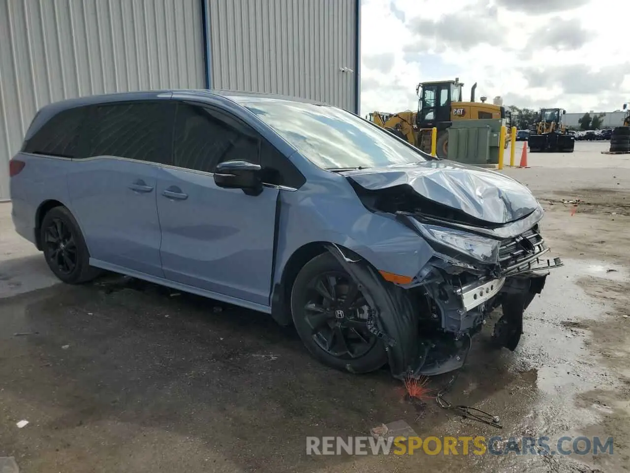 4 fotografías del automóvil dañado 5FNRL6H72PB074843 HONDA ODYSSEY SP 2023