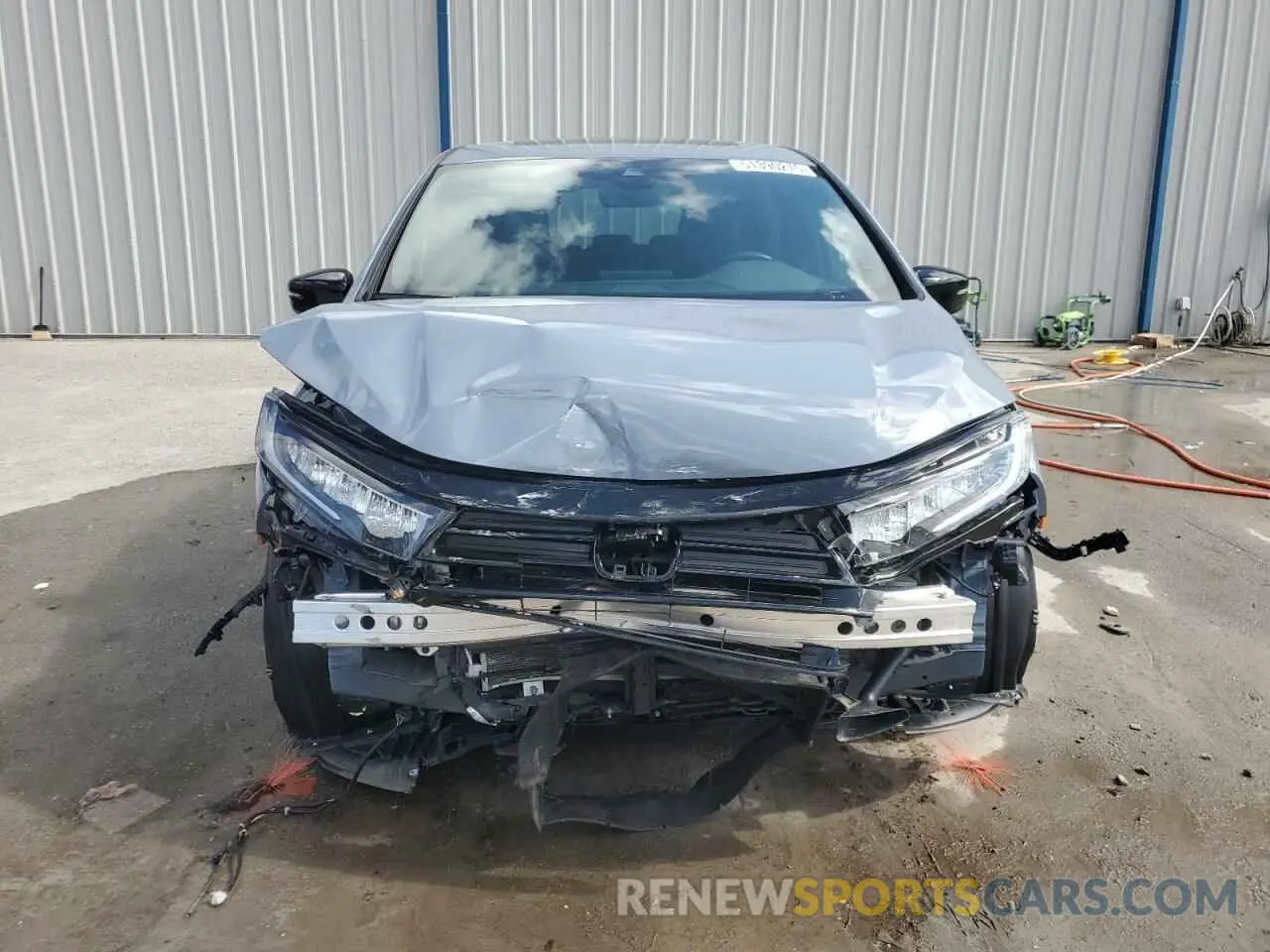 5 fotografías del automóvil dañado 5FNRL6H72PB074843 HONDA ODYSSEY SP 2023