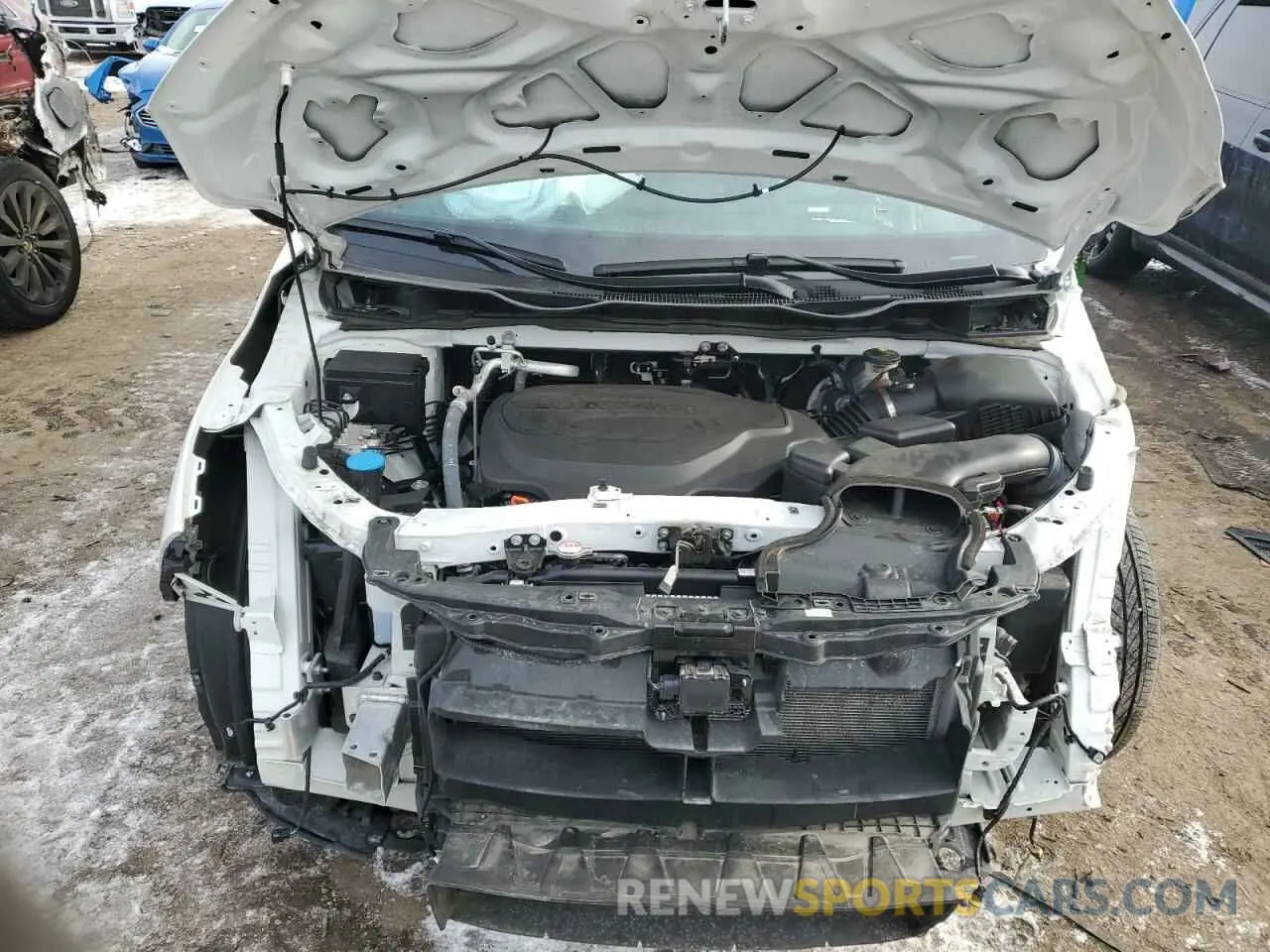 12 fotografías del automóvil dañado 5FNRL6H74PB069353 HONDA ODYSSEY SP 2023