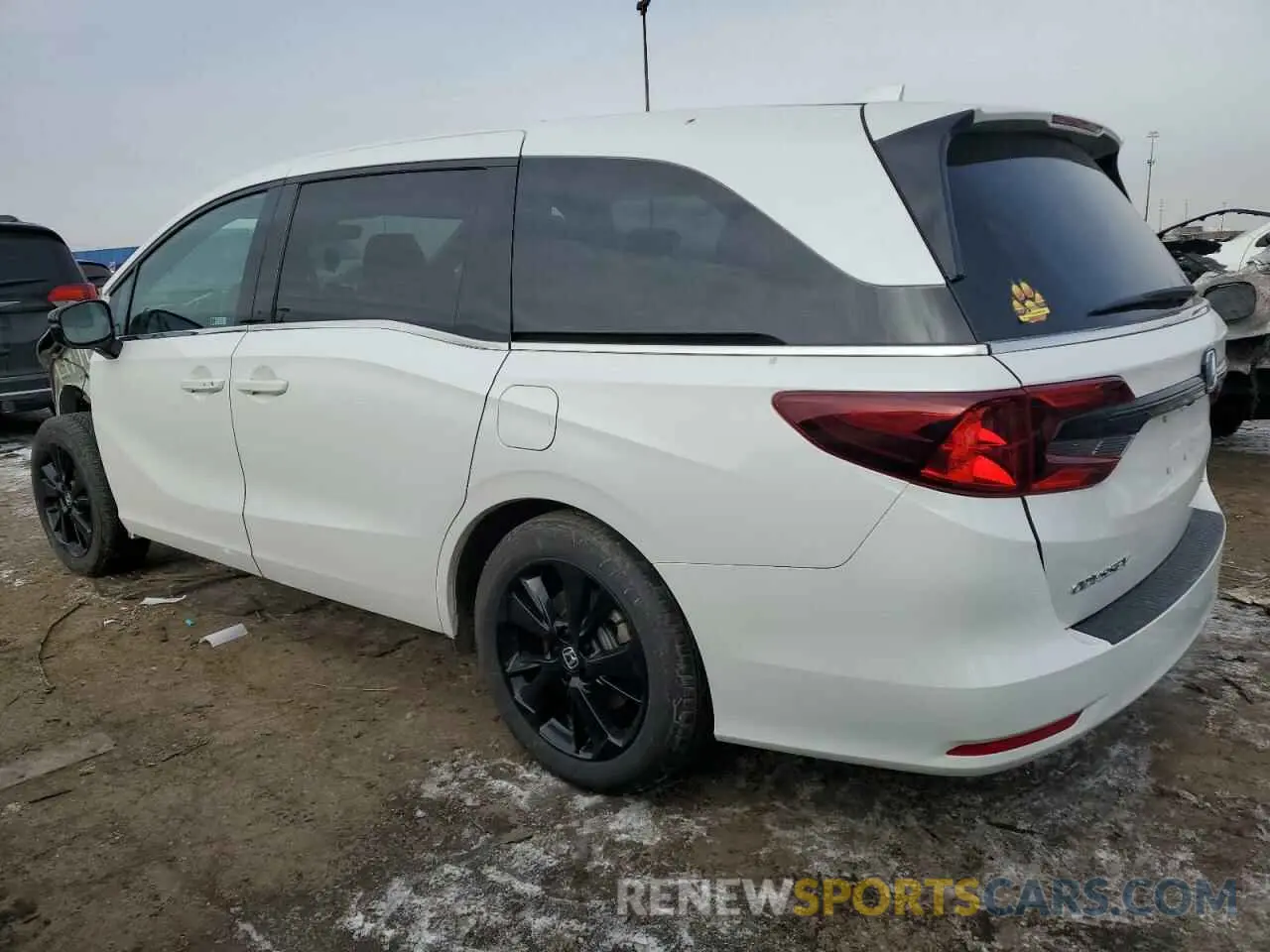 2 fotografías del automóvil dañado 5FNRL6H74PB069353 HONDA ODYSSEY SP 2023
