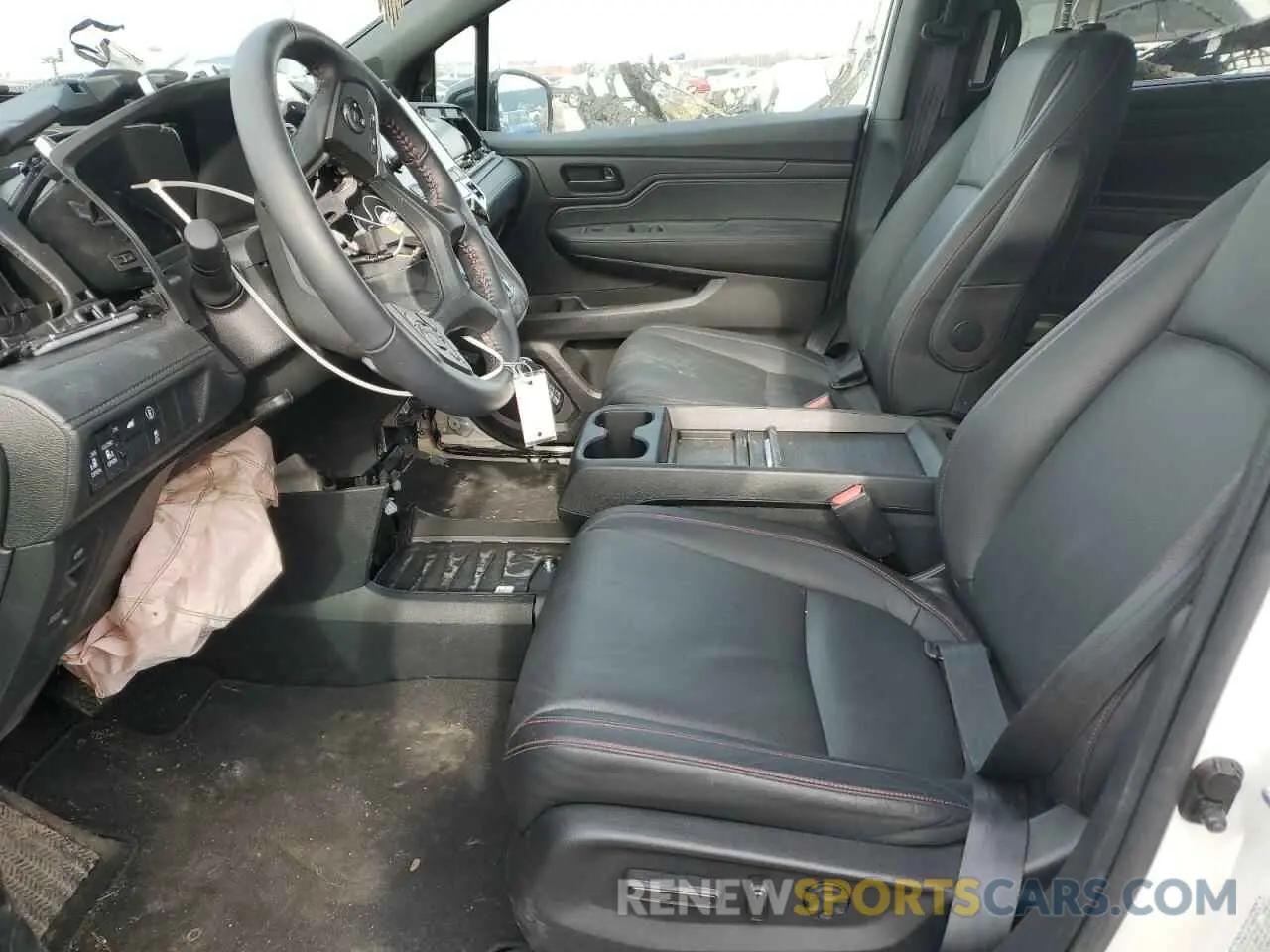 7 fotografías del automóvil dañado 5FNRL6H74PB069353 HONDA ODYSSEY SP 2023