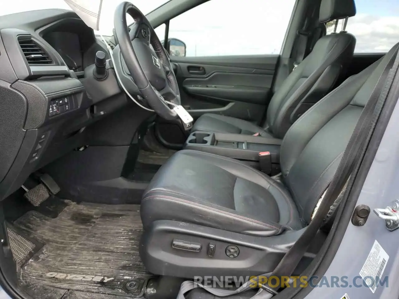 7 fotografías del automóvil dañado 5FNRL6H76PB052523 HONDA ODYSSEY SP 2023