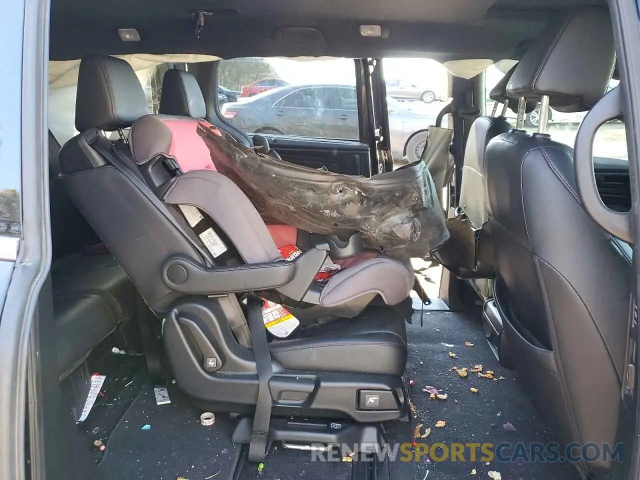 11 fotografías del automóvil dañado 5FNRL6H76PB068284 HONDA ODYSSEY SP 2023