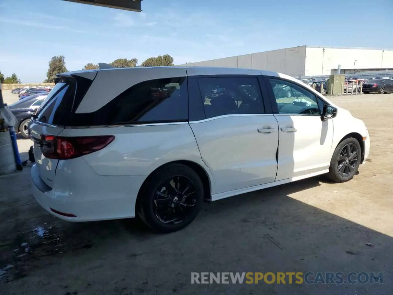 3 fotografías del automóvil dañado 5FNRL6H7XPB056154 HONDA ODYSSEY SP 2023