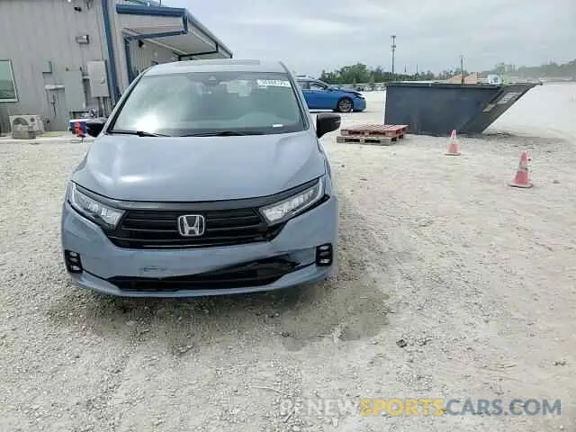 14 fotografías del automóvil dañado 5FNRL6H70RB041844 HONDA ODYSSEY SP 2024