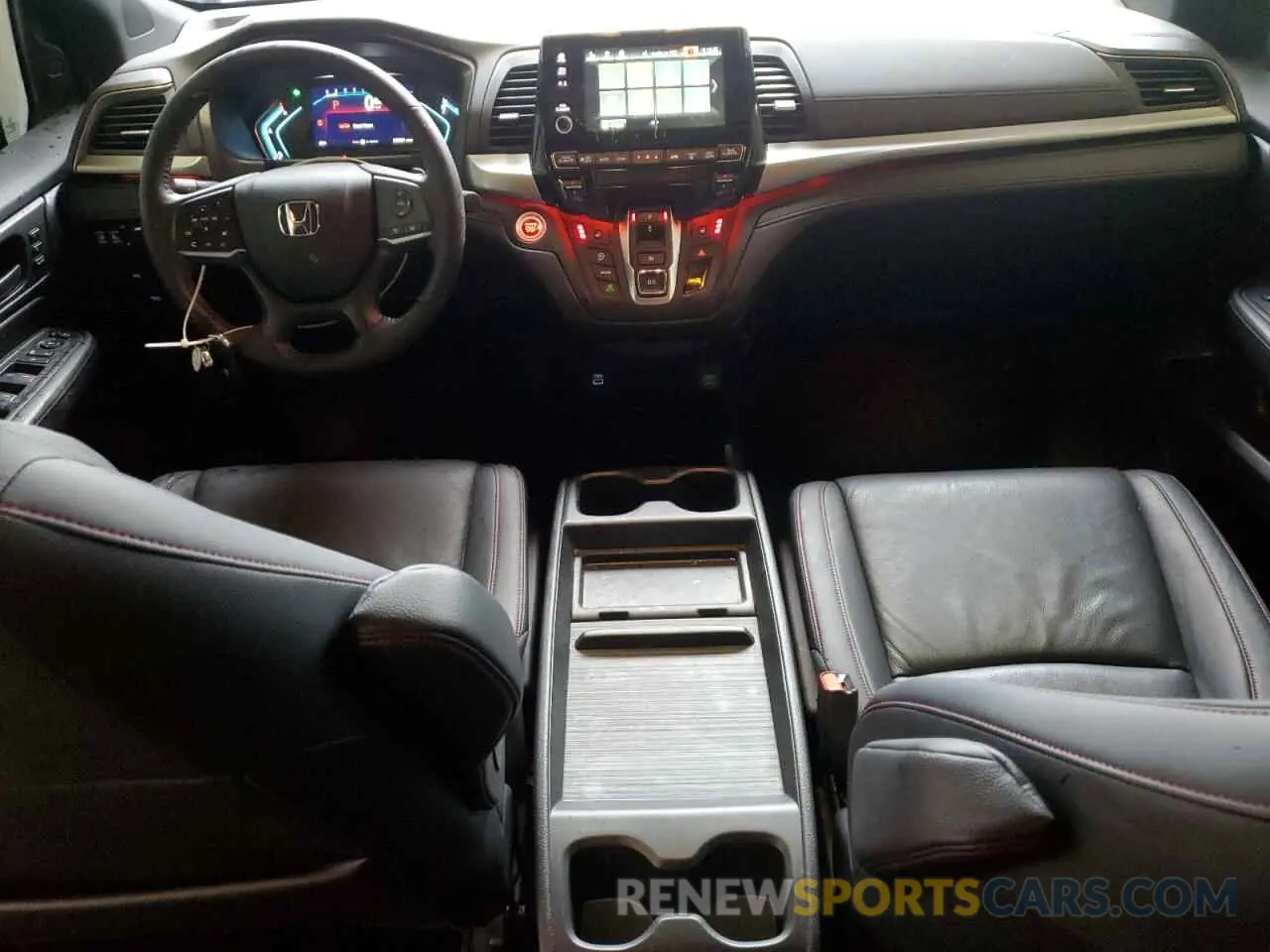 8 fotografías del automóvil dañado 5FNRL6H72RB059777 HONDA ODYSSEY SP 2024