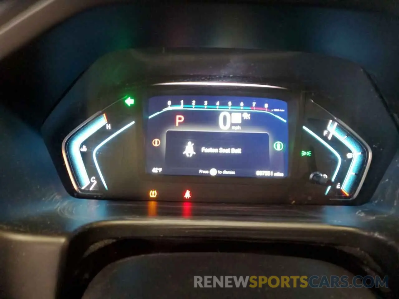 9 fotografías del automóvil dañado 5FNRL6H72RB059777 HONDA ODYSSEY SP 2024
