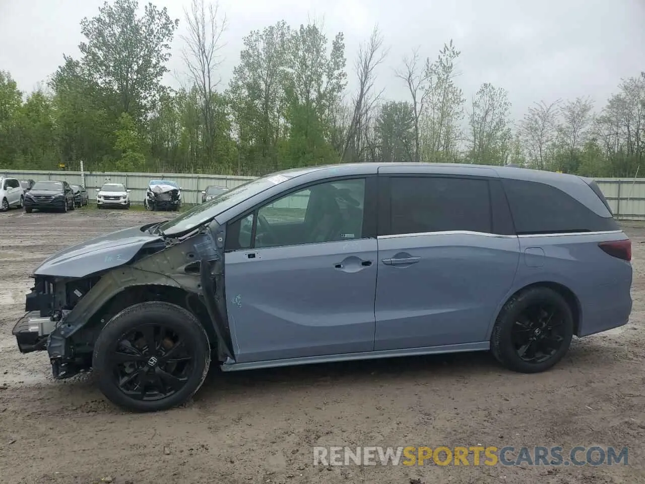 1 fotografías del automóvil dañado 5FNRL6H75RB057537 HONDA ODYSSEY SP 2024