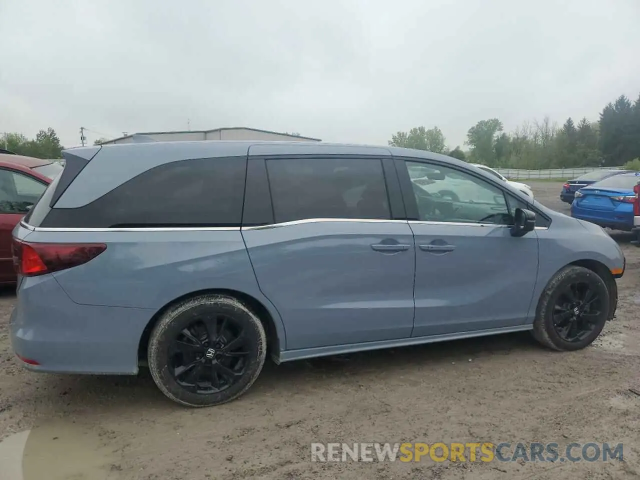 3 fotografías del automóvil dañado 5FNRL6H75RB057537 HONDA ODYSSEY SP 2024