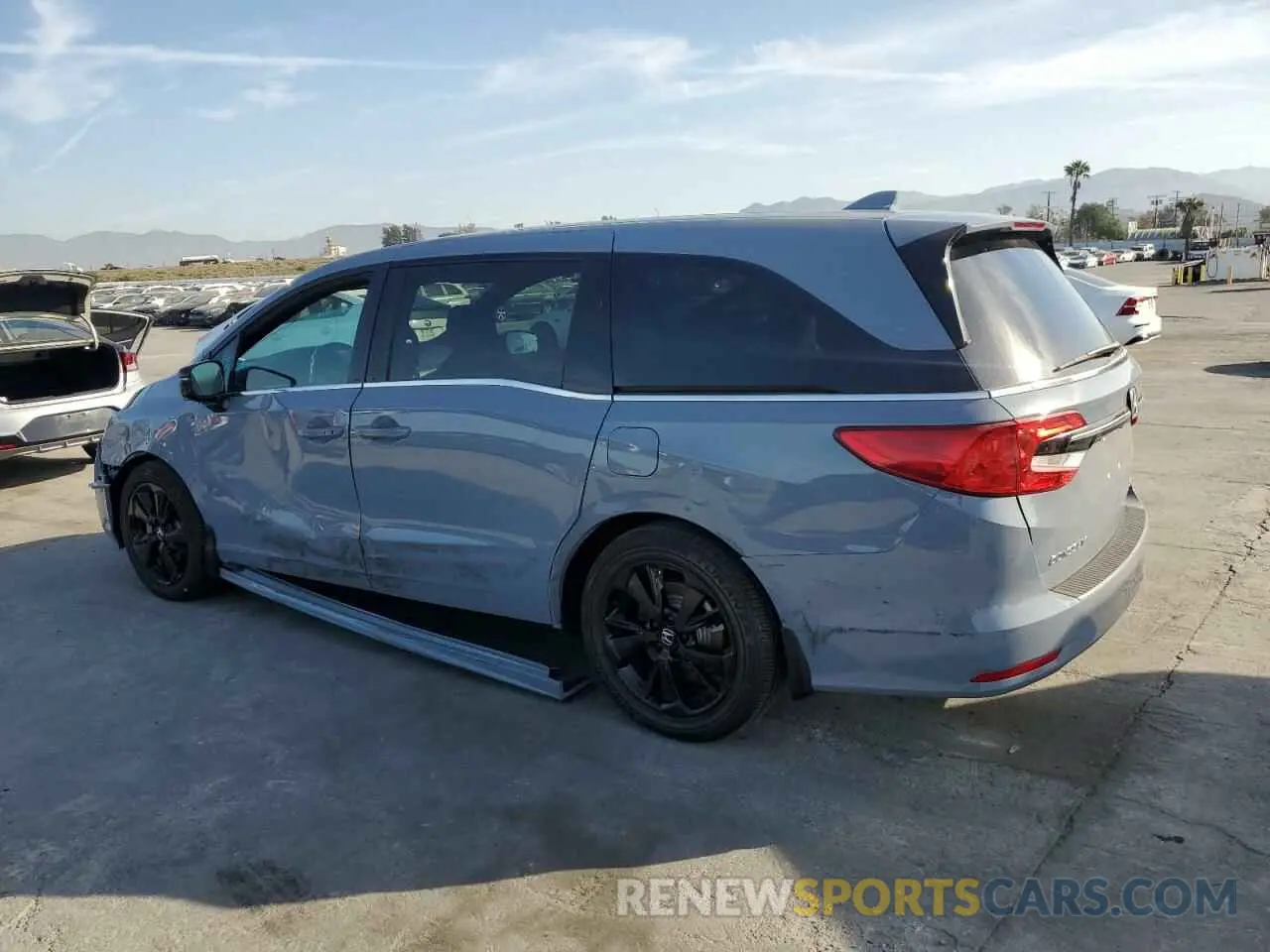 2 fotografías del automóvil dañado 5FNRL6H75RB059983 HONDA ODYSSEY SP 2024