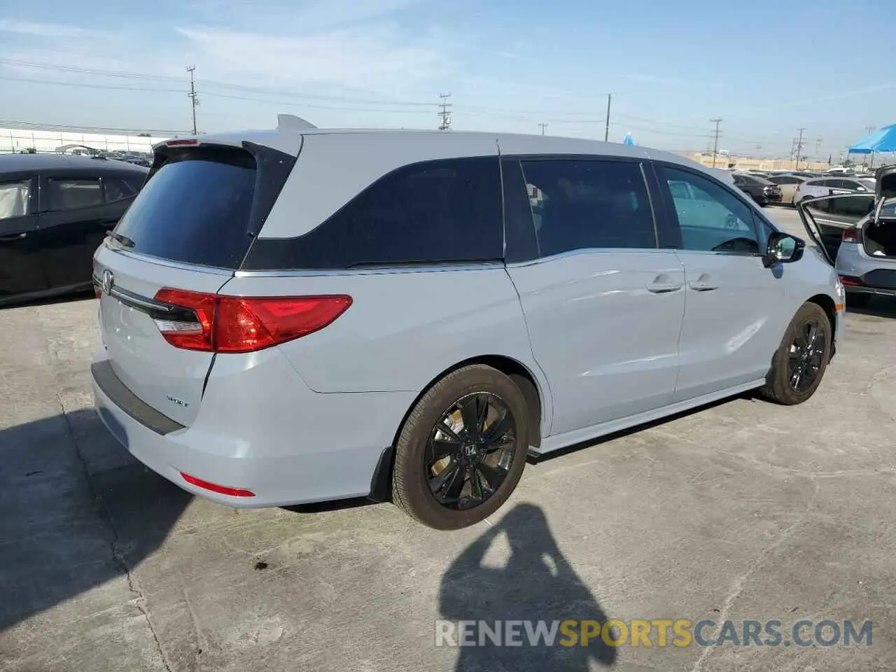 3 fotografías del automóvil dañado 5FNRL6H75RB059983 HONDA ODYSSEY SP 2024
