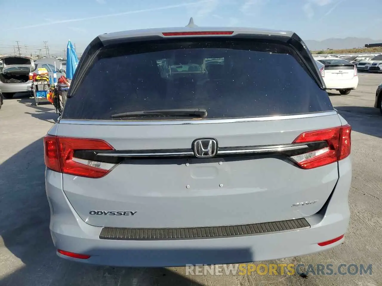 6 fotografías del automóvil dañado 5FNRL6H75RB059983 HONDA ODYSSEY SP 2024