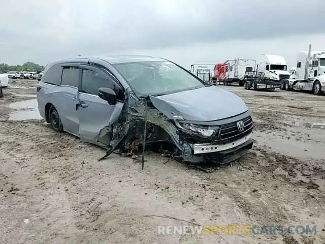 11 fotografías del automóvil dañado 5FNRL6H75RB065699 HONDA ODYSSEY SP 2024