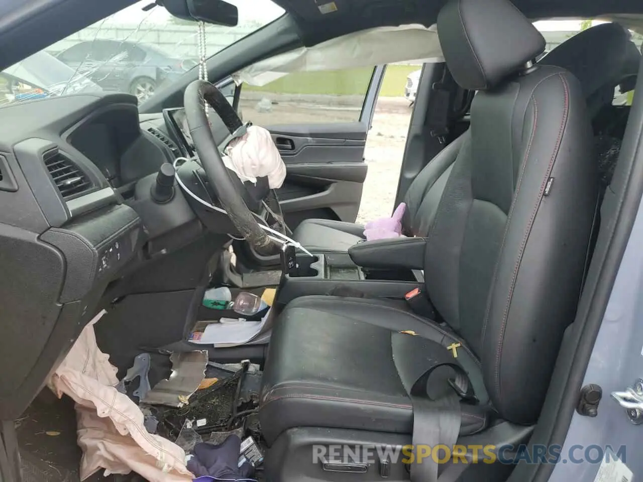 7 fotografías del automóvil dañado 5FNRL6H75RB065699 HONDA ODYSSEY SP 2024